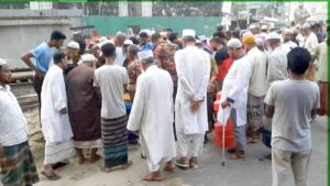 ঝিনাইদ‌হের হামদহে ট্রাকচাপায় নিহত ১