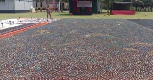 মহেশপুরে ভারতীয় মাদকদ্রব্য ধ্বংস