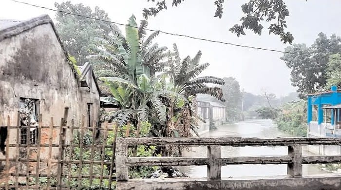 শৈলকুপায় খাল দখলে সংকটে সেচ ও পানি নিষ্কাশন