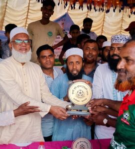 কালীগঞ্জে জুলাই স্মৃতি ফুটবল টুর্নামেন্টে চ্যাম্পিয়ন রামনগর